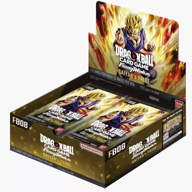 Dragon Ball Super Card Game: Fusion World - Saiyans Pride - FB08 Booster Box